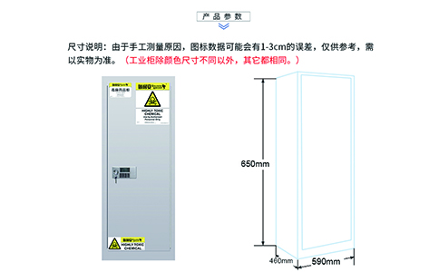 22加侖毒麻藥品安全柜尺寸